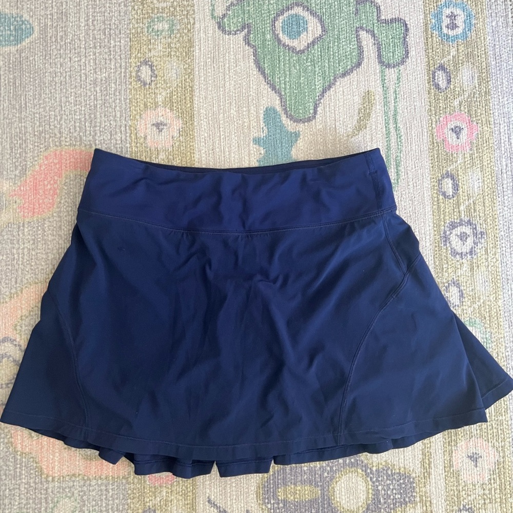 Navy Lululemon skirt